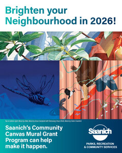 Make a Mural in Saanich! Community Canvas Mural Grant Program