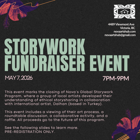 Storywork Fundraiser Event- Cross-Cultural Arts program - Jun 25th @ Nova Arts Hub