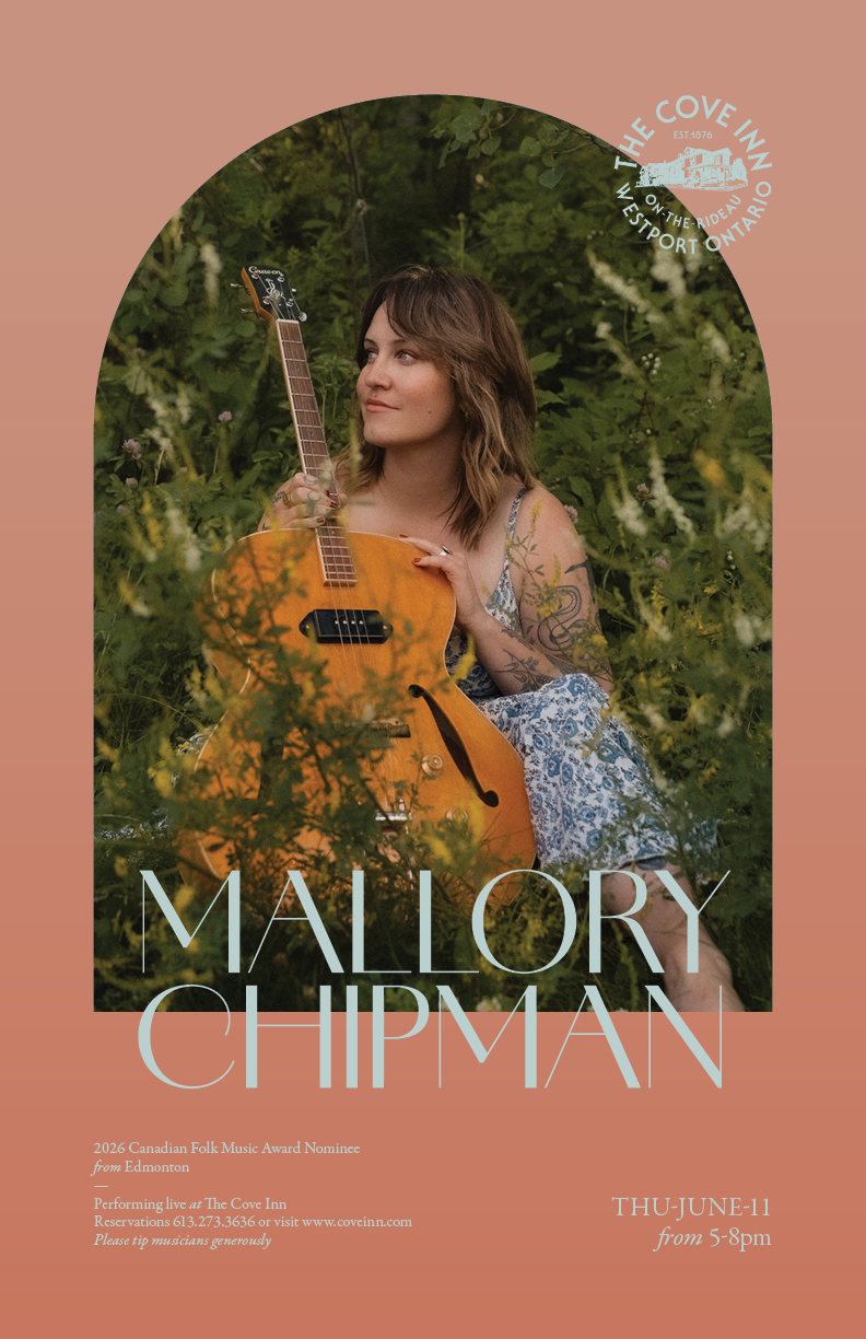 Original Thursdays: Mallory Chipman @ The Cove Inn Jun 11 2026 - May 2nd @ The Cove Inn