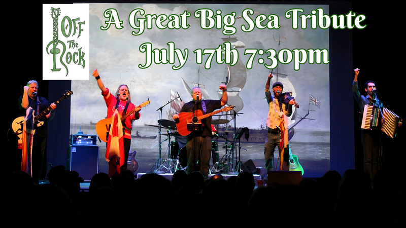 A Great Big Sea Tribute: Off The Rock @ The Spire Jul 17 2026 - May 7th @ The Spire
