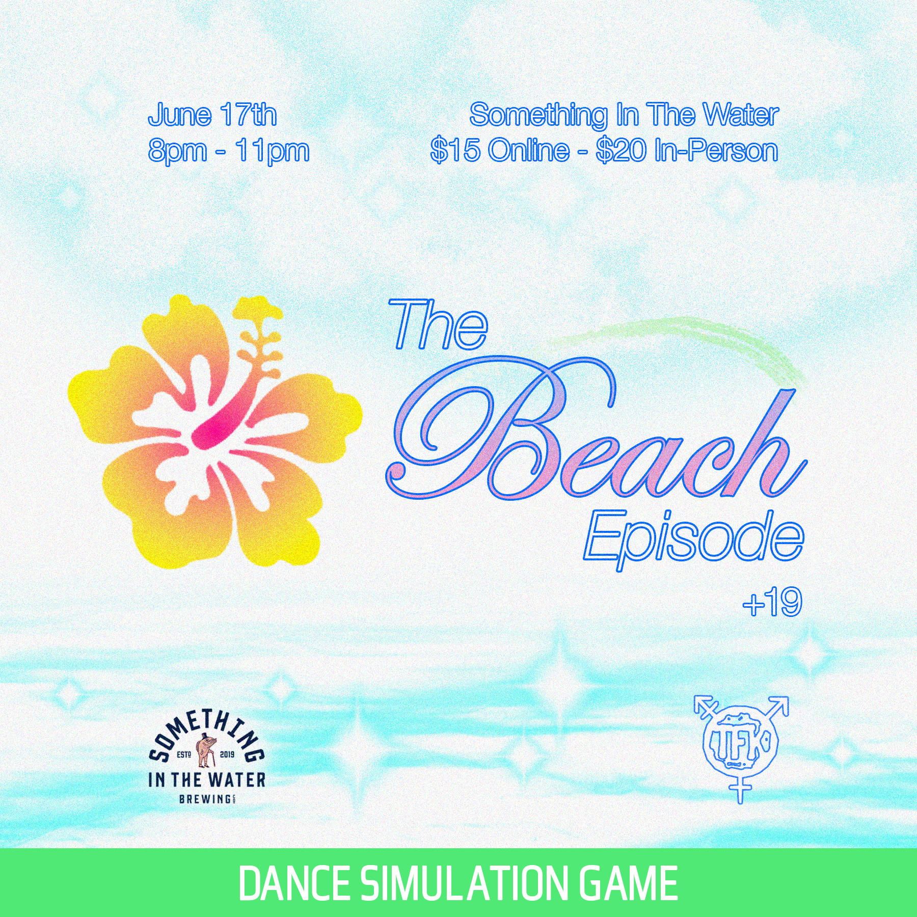 The Beach Episode - Drag & Burlesque: Yuni Verse, BlowPony, CosPayton, Sundae Mourning, Luna Naughty, Flora Fawning, Oktavia @ Something In The Water Jun 17 2026 - May 1st @ Something In The Water