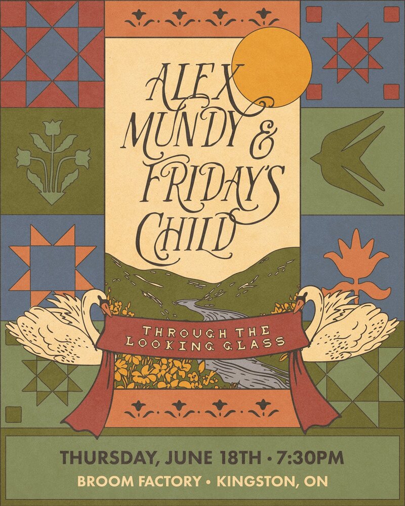 Alex Mundy, Friday's Child @ Broom Factory Jun 18 2026 - May 6th @ Broom Factory
