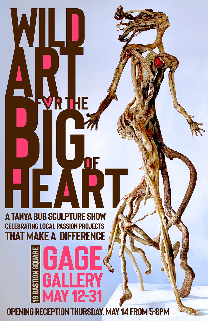 WILD ART FOR THE BIG OF HEART - May 7th @ Gage Gallery Arts Collective