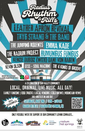 Radius Rhythm & Riffs 2026 - May 6th @ Radius Retreat