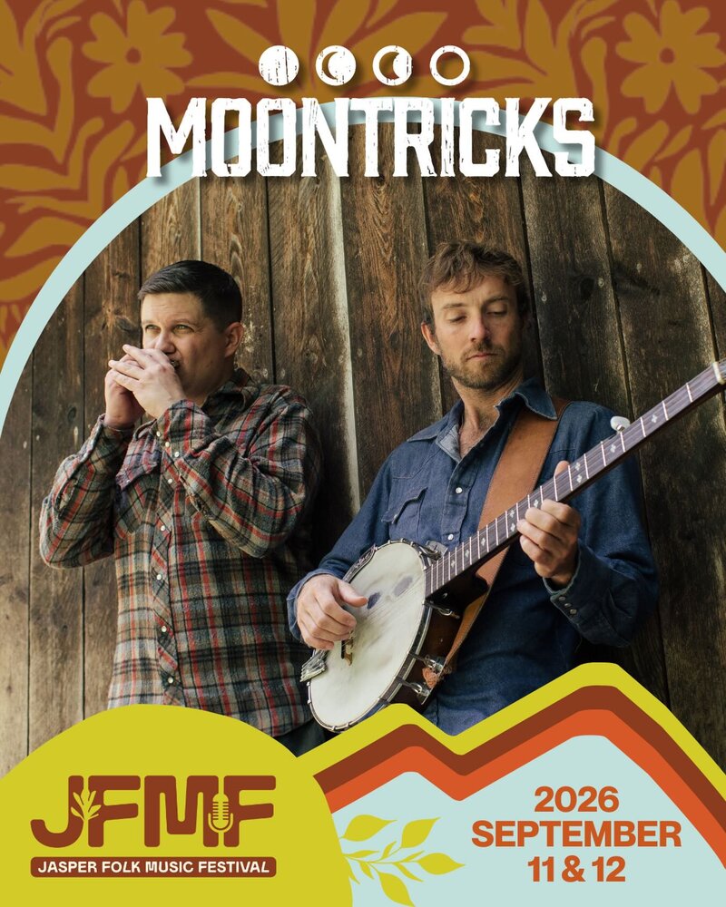 Jasper Folk Music Festival 2026 - May 6th @ Commemoration Park