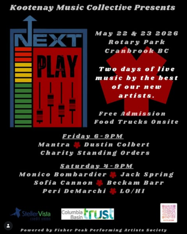 Next Play Youth Music Festival - May 6th @ Rotary Park
