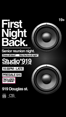 Uvic First Night Back - Jun 4th @ Studio 919
