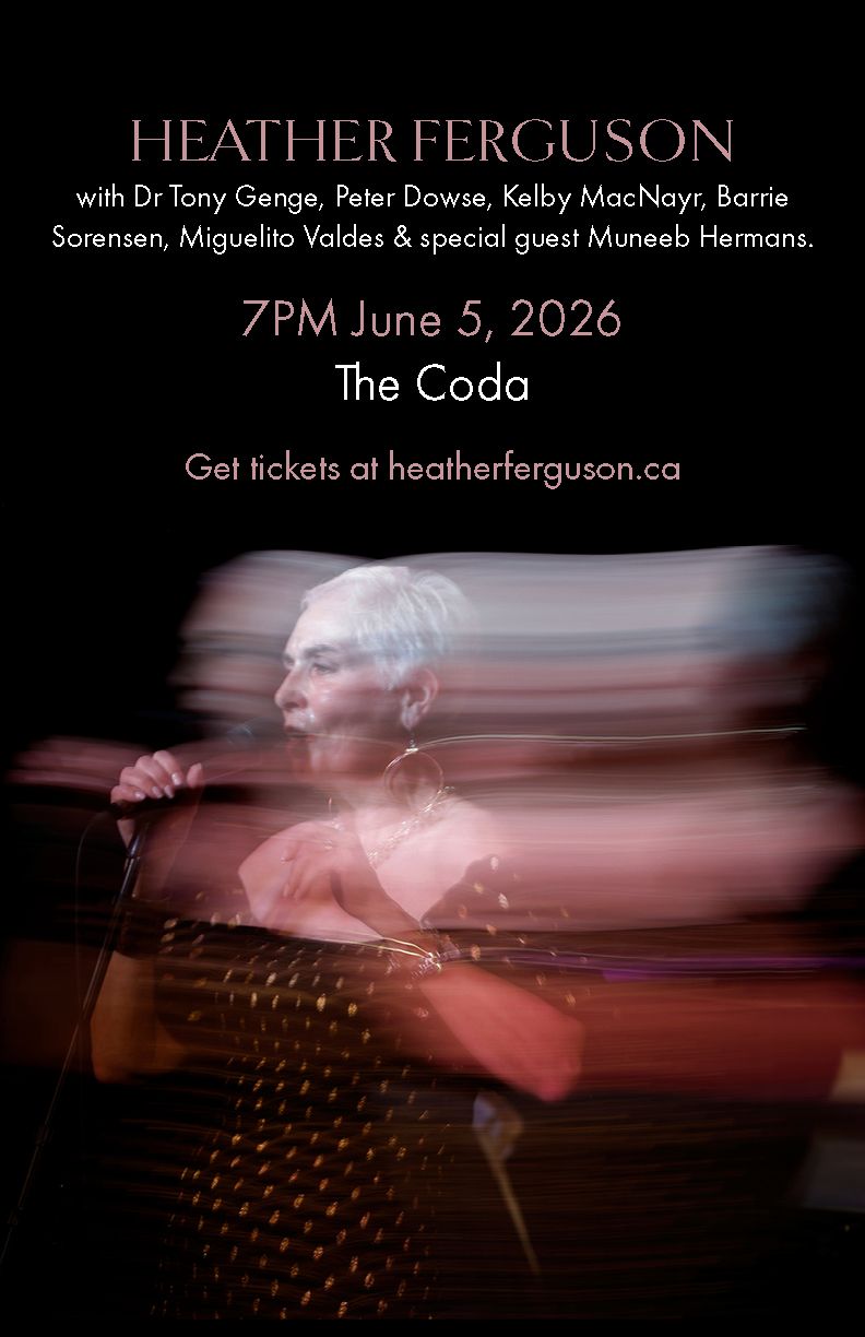Horny Jazz with Heather Ferguson at The Coda - Jun 6th @ The Coda