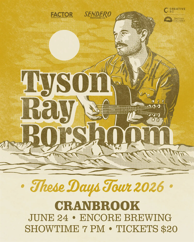 Tyson Ray Borsboom LIVE at Encore - May 12th @ Encore Brewing