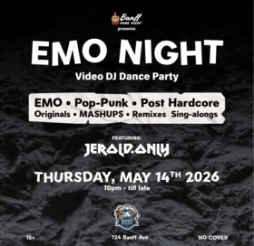 Emo Night Video DJ Dance Party - Jun 1st @ Sizzlers