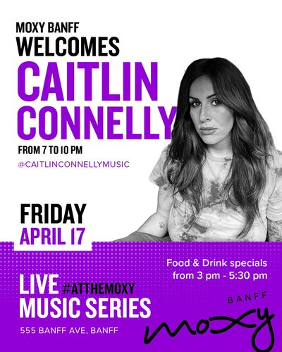 Live #AtTheMoxy Series: Caitlin Connelly - May 12th @ Moxy Hotel
