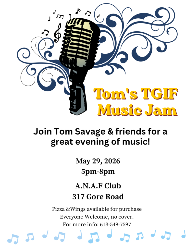 TGIF: Tom Savage @ Army Navy Air Force (ANAF) Unit 377 May 29 2026 - May 13th @ Army Navy Air Force (ANAF) Unit 377