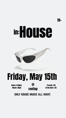 In:house - Jun 4th @ Studio 919