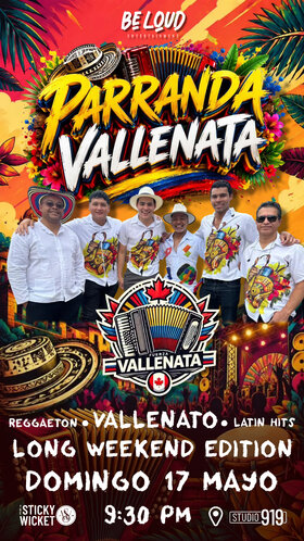 Parranda Vallenata - Jun 4th @ Studio 919
