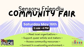 Kingston Pride Sensory Friendly Community Fair - May 31st @ Kingston Frontenac Public Library - Central Branch