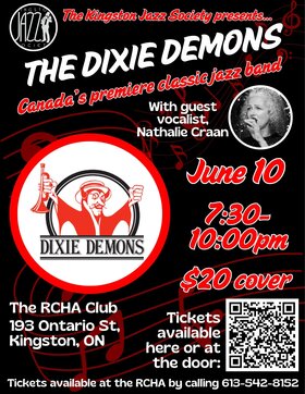 Dixie Demons, Nathalie Craan @ The Club at the R.C.H.A. Jun 10 2026 - Jun 15th @ The Club at the R.C.H.A.