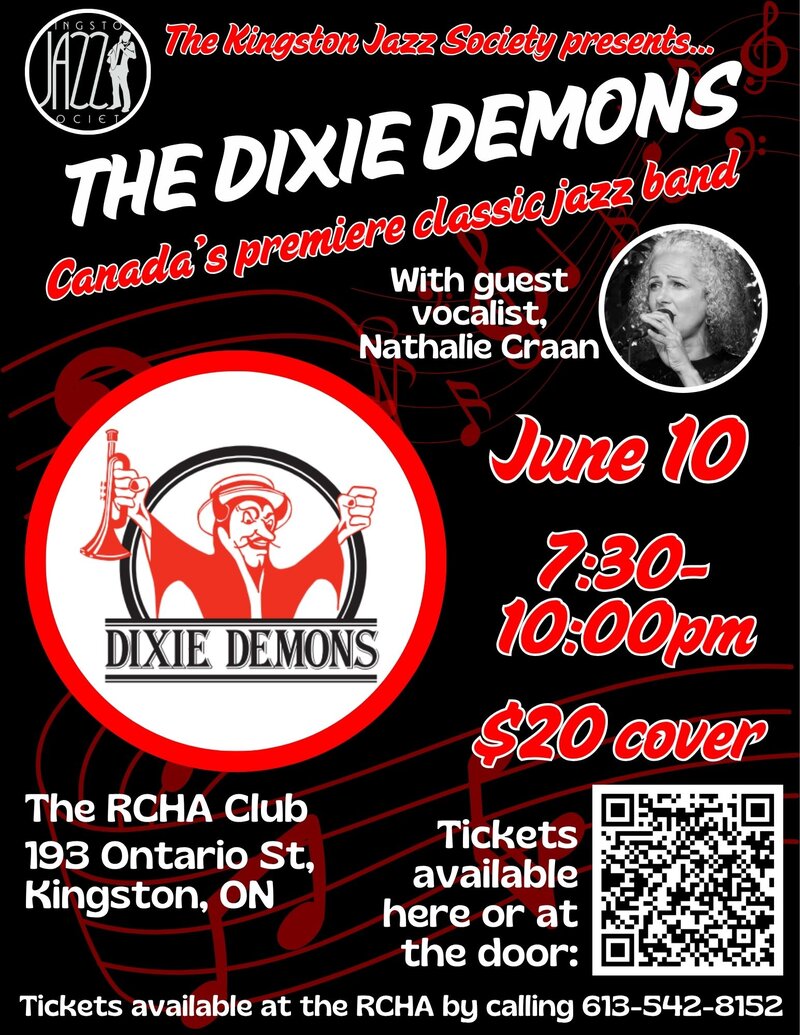 Dixie Demons, Nathalie Craan @ The Club at the R.C.H.A. Jun 10 2026 - May 16th @ The Club at the R.C.H.A.