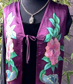 Art can be as soft as silk - Oct 6th @ Imagine That! Artisans' Designs
