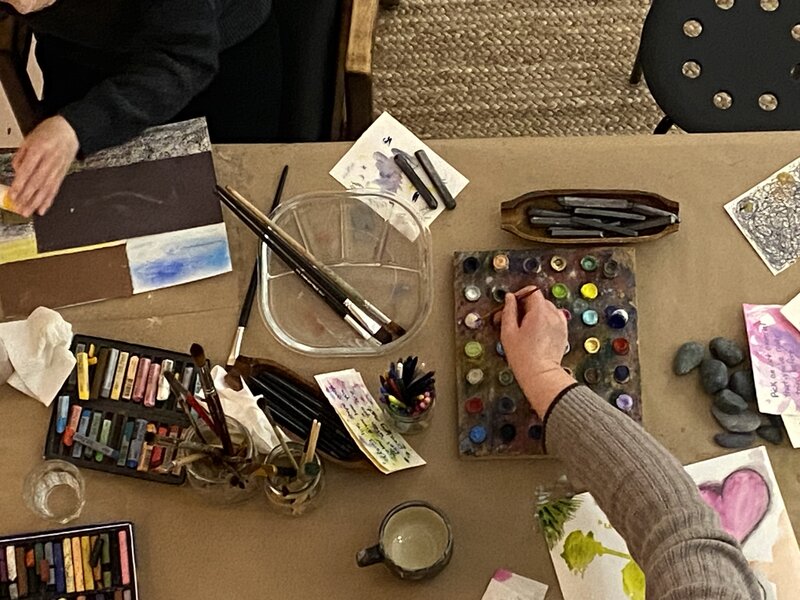 Mindful Art-Making: Open Art Studio - Jun 3rd @ Hanna Kaye Art Therapy & Counselling