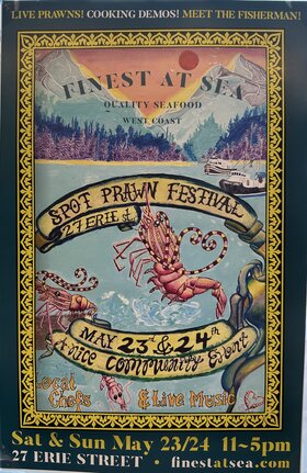 Spot Prawn Festival - Jun 4th @ Finest at Sea