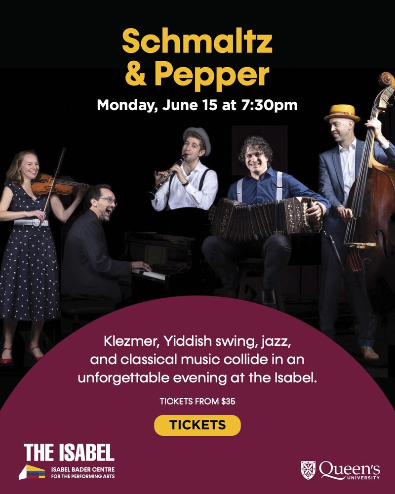 Summer Spotlight Series: Schmaltz & Pepper @ Isabel Bader Centre for the Performing Arts - Jun 15, 2026