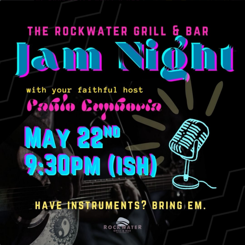 Jam Night - May 22nd @ Rockwater Grill & Bar