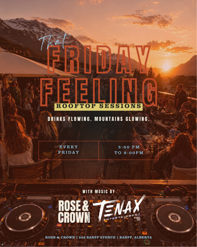That Friday Feeling: Rooftop Sessions - May 22nd @ The Rose and Crown (Banff)