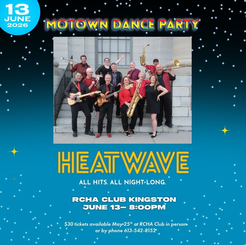 Heatwave @ The Club at the R.C.H.A. Jun 13 2026 - May 24th @ The Club at the R.C.H.A.