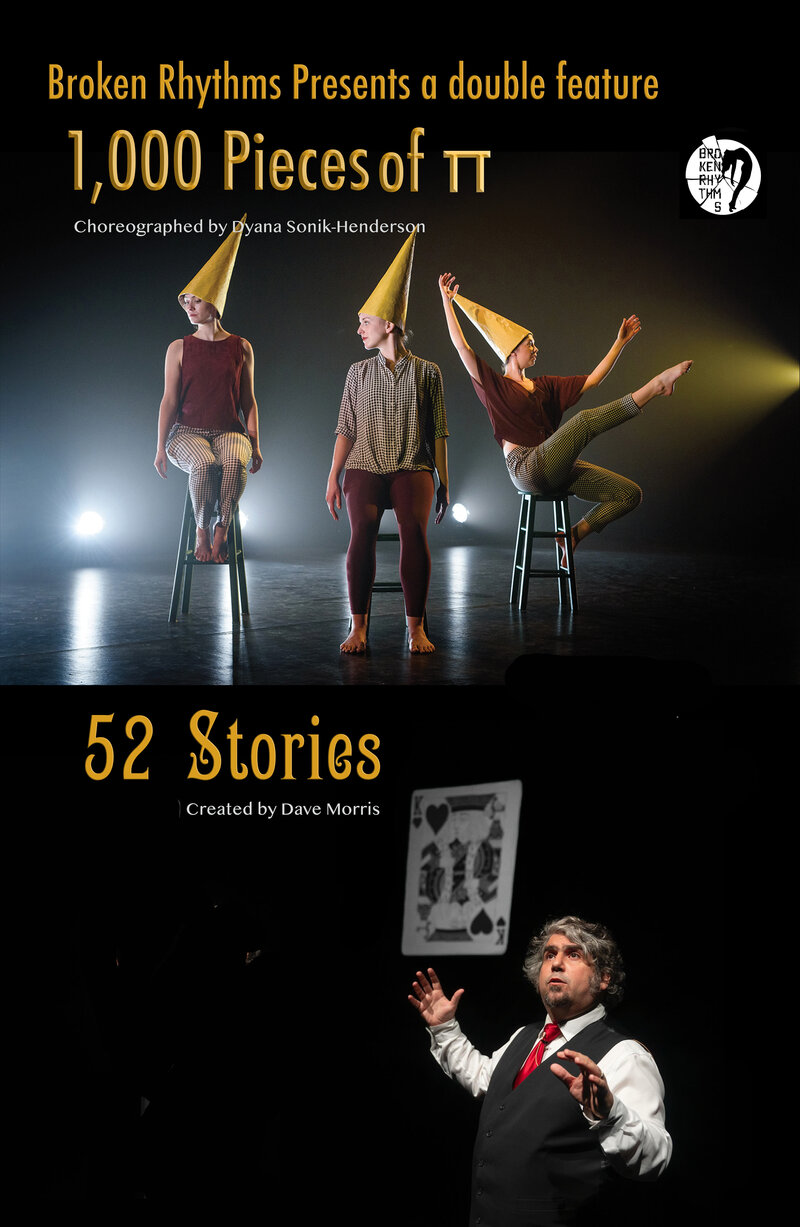 Double Feature 1.000 Pieces of &pi; & 52 stories - Jun 3rd @ Canadian College Of Performing Arts