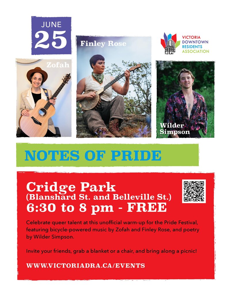 Notes of Pride - Jun 3rd @ Cridge Park