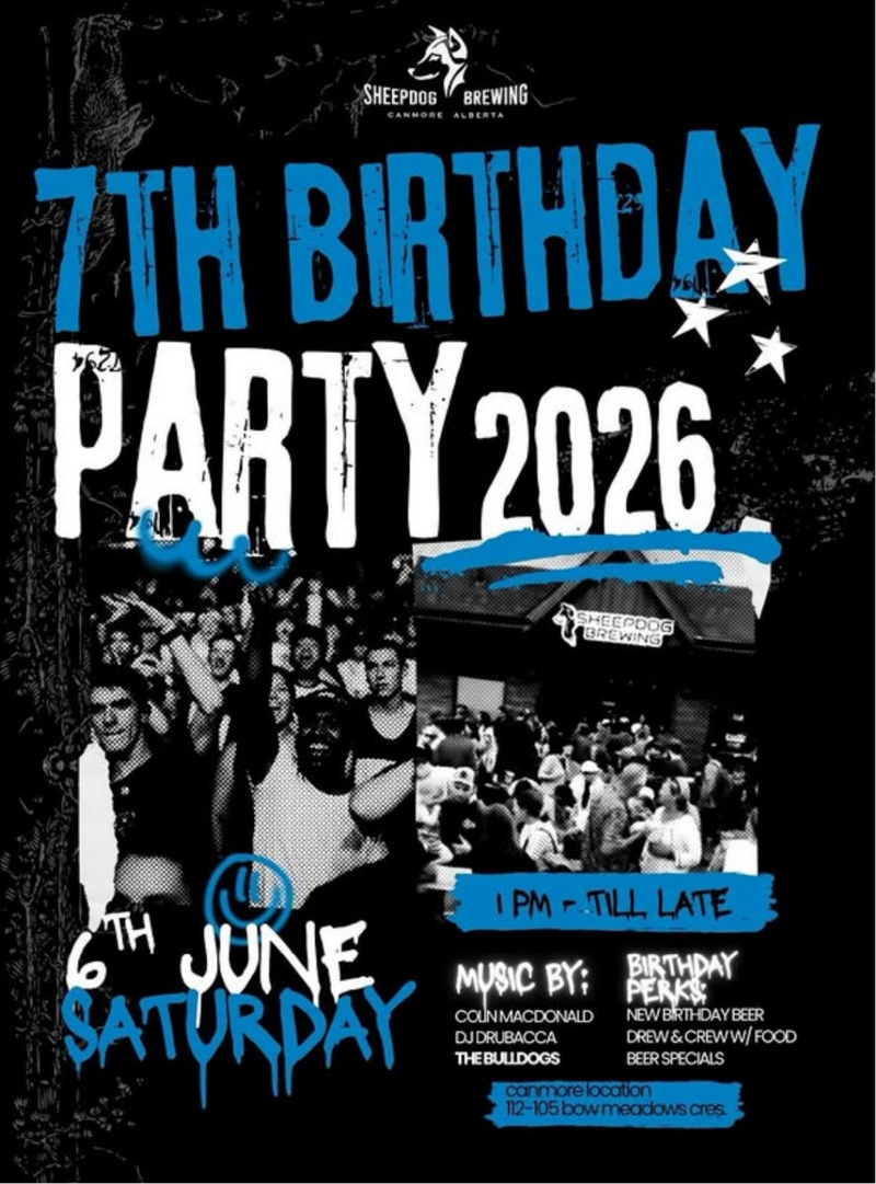 🎉  Sheepdog's 7th Birthday Party 🎉 @ Sheepdog Brewing - Jun 06, 2026
