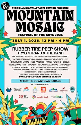 🎨🎶 MOUNTAIN MOSAIC FESTIVAL OF THE ARTS 2026 🎶🎨 - Jun 1st @ Pynelogs Cultural Centre