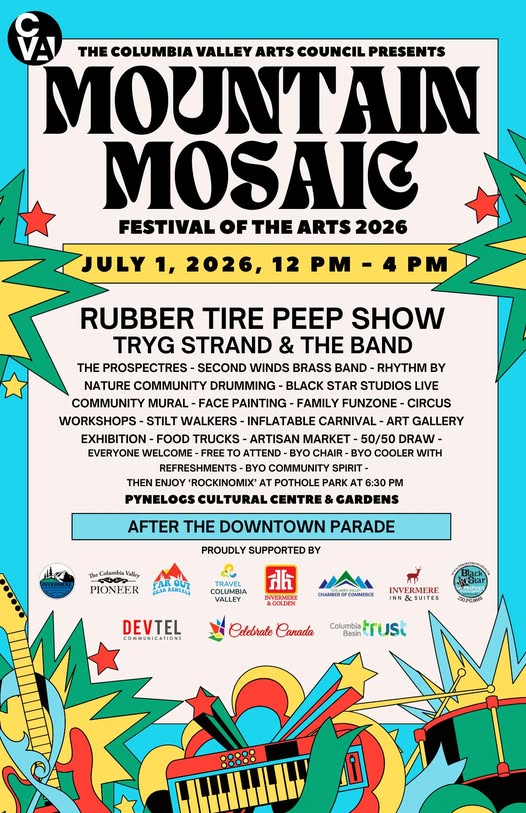 🎨🎶 MOUNTAIN MOSAIC FESTIVAL OF THE ARTS 2026 🎶🎨 @ Pynelogs Cultural Centre - Jul 01, 2026
