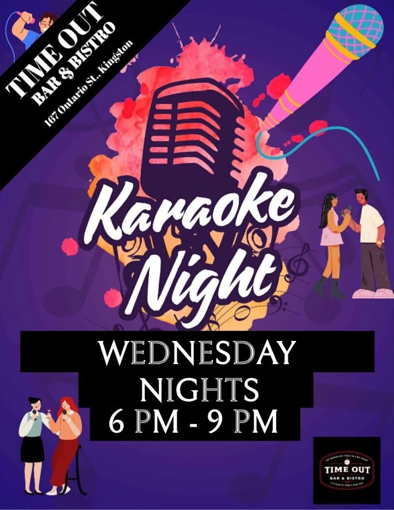 Karaoke - May 28th @ Time Out Bar & Bistro