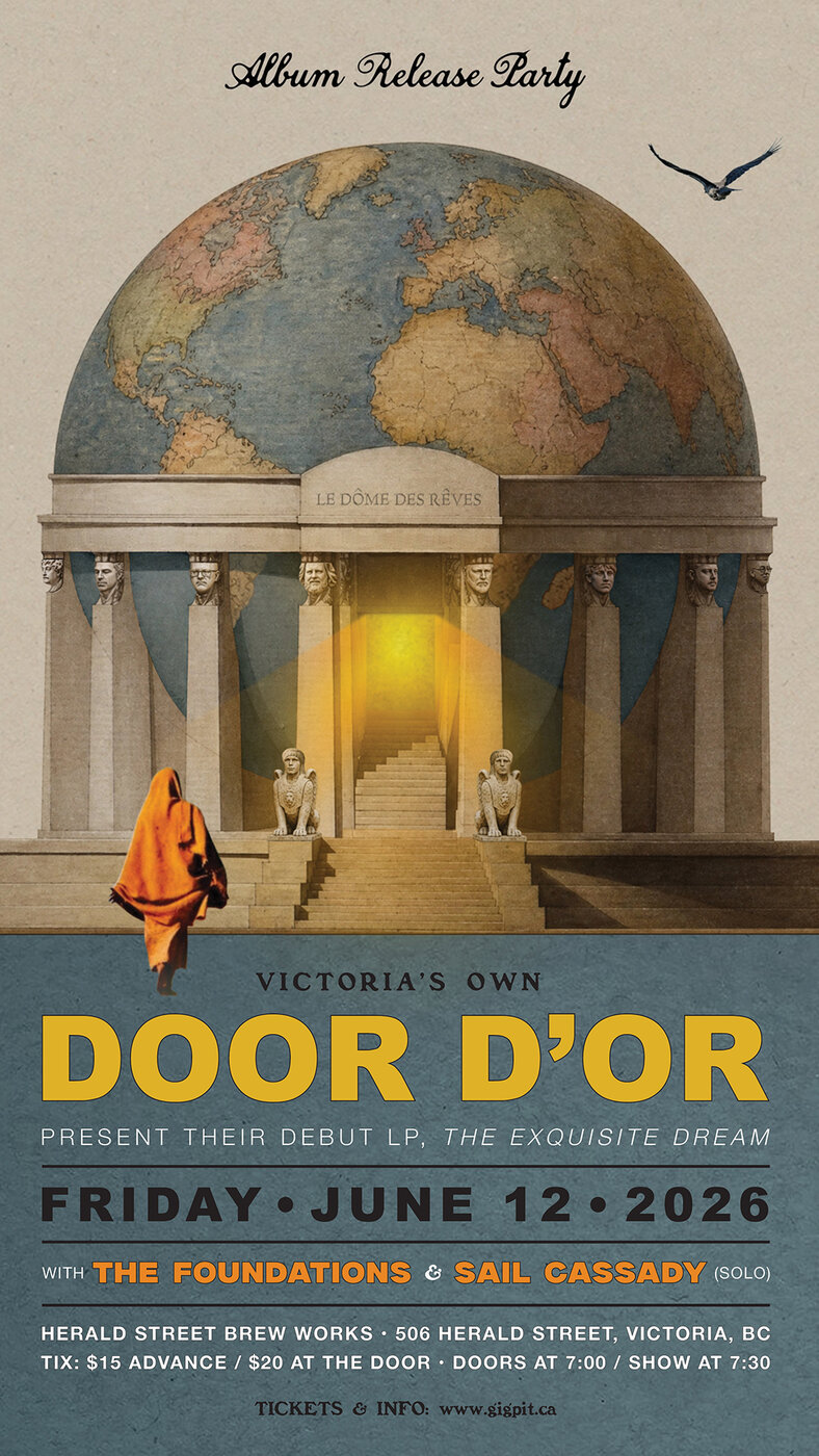 Door d'Or Album Release Party - May 30th @ Herald Street Brew Works
