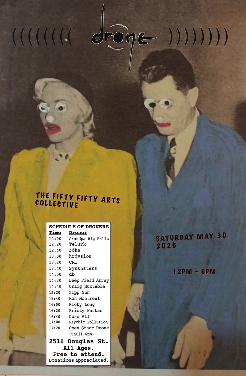 Drone Day - Jun 3rd @ the fifty fifty arts collective