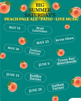 Big Summer Saturdays: Nathan Pascua - Jun 1st @ Radium Brewing