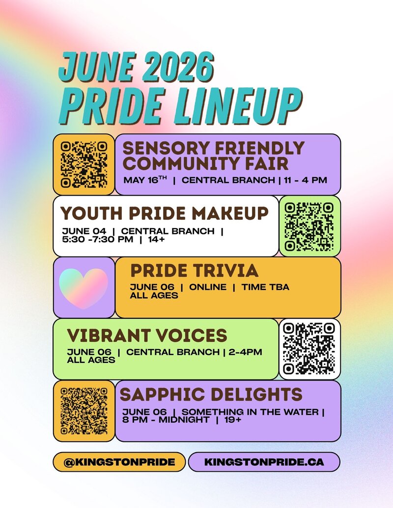 Make it Happen - Youth Pride Makeup: BlowPony @ Kingston Frontenac Public Library - Central Branch Jun 4 2026 - Jun 1st @ Kingston Frontenac Public Library - Central Branch
