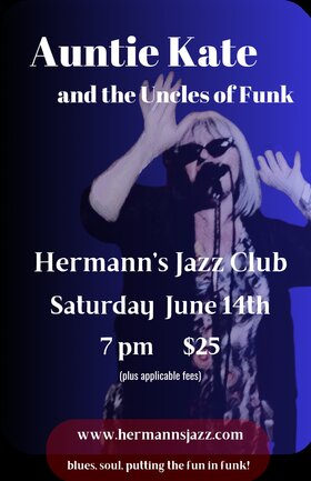 Sat. Jun 14th 2025 - - Jun 8th @ Hermann's Jazz Club