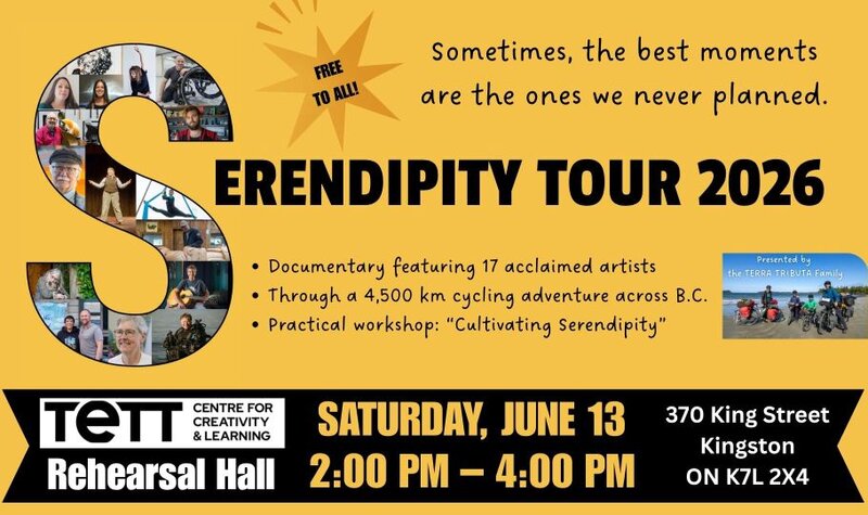 Serendipity Tour - Jun 3rd @ Tett Centre for Creativity & Learning