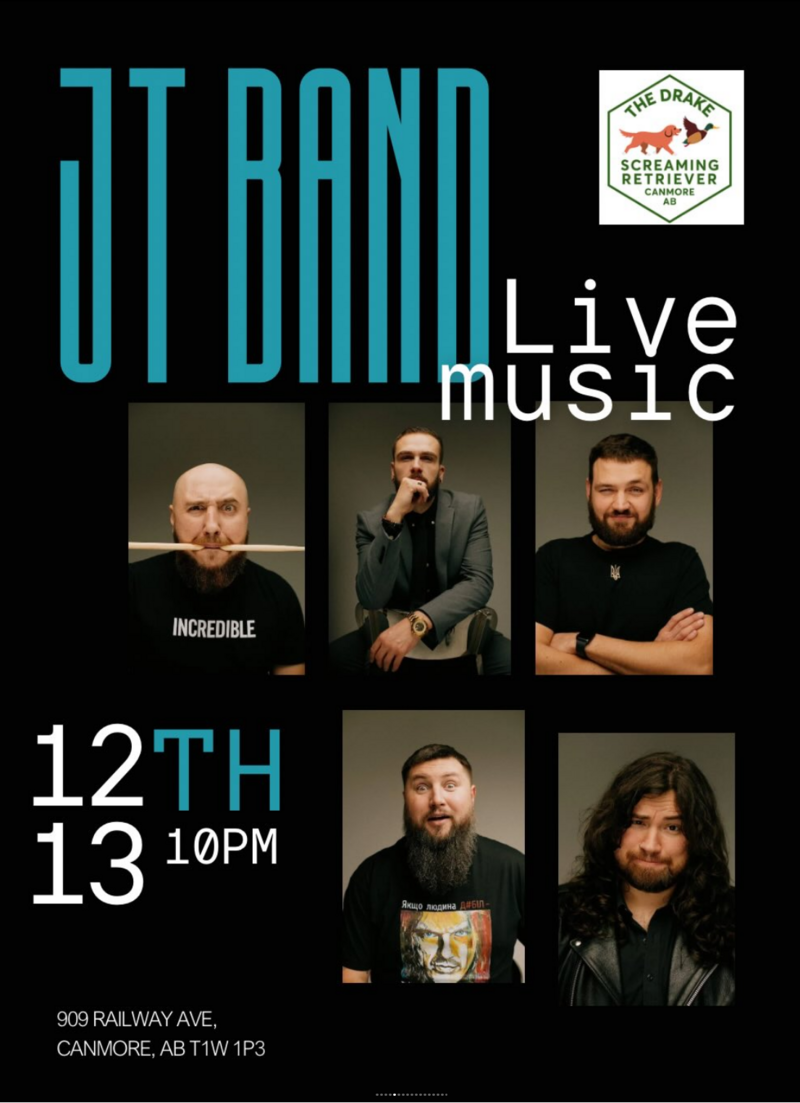 JT Band LIVE at The Drake! - Jun 3rd @ The Drake Pub