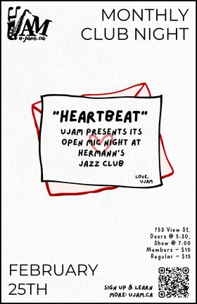 Tue. Feb 25th 2025 - - Jun 8th @ Hermann's Jazz Club