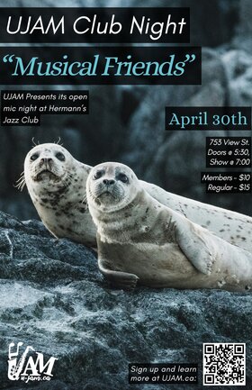Wed. Apr 30th 2025 - - Jun 8th @ Hermann's Jazz Club