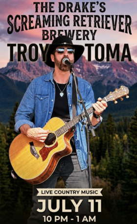 Country Night w/ Troy Toma - Jun 21st @ The Drake Pub