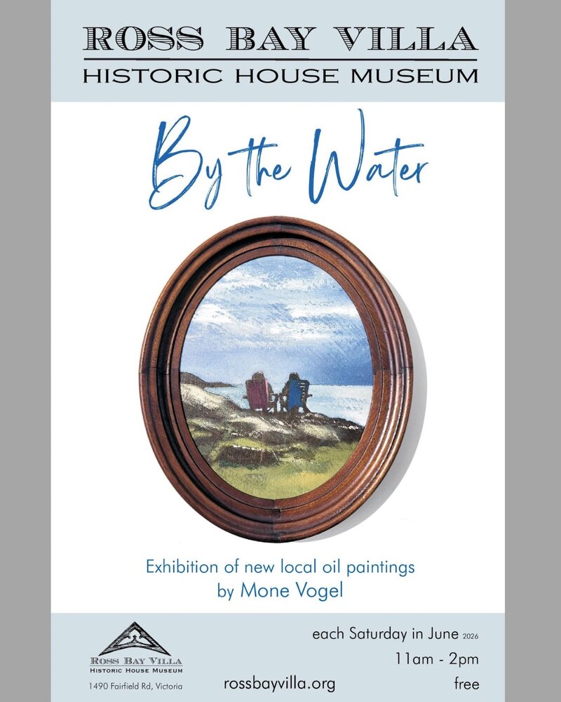 By the Water: Oil Paintings by Mone Vogel - Jun 4th @ Ross Bay Villa Historic House Museum