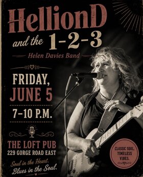 The Helen Davies Band - Jun 13th @ The Loft (Victoria)