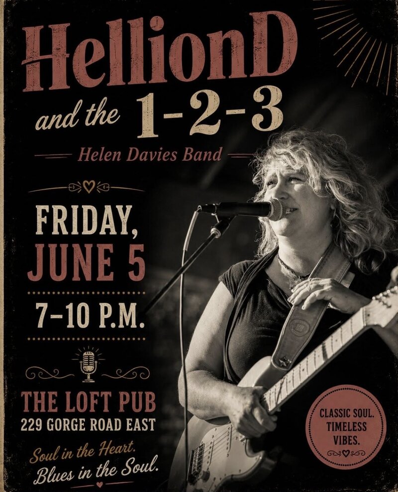 The Helen Davies Band - Jun 13th @ The Loft (Victoria)