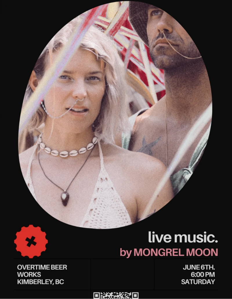 Live Music by Mongrel Moon - Jun 4th @ Over Time Beer Works