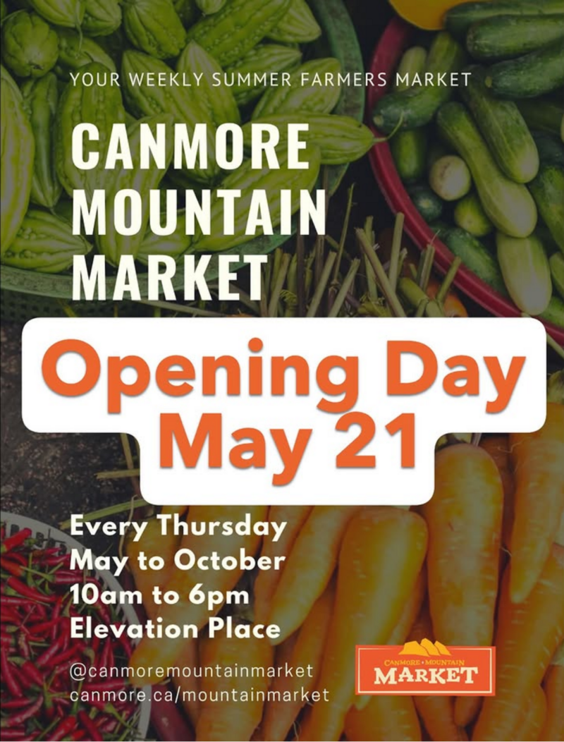 Canmore Mountain Market - Jun 4th @ Elevation Place Parking Lot