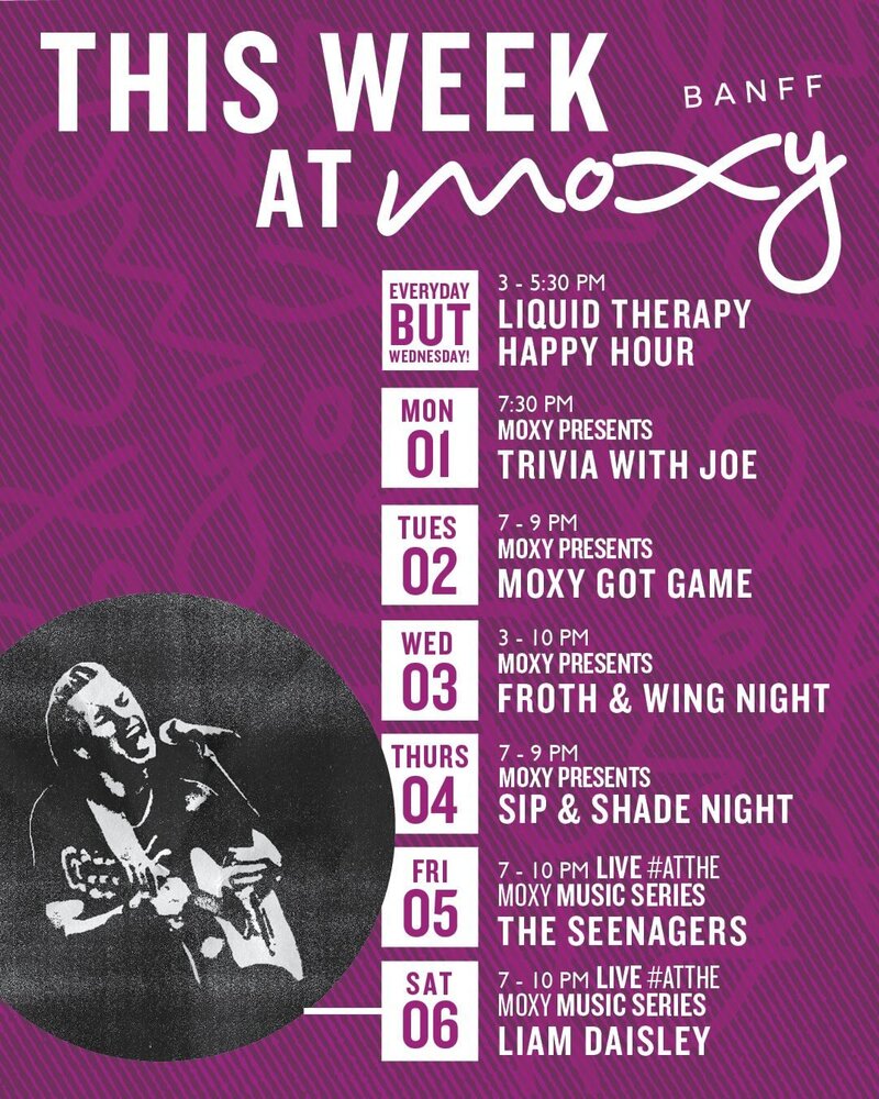 #LiveAtTheMoxy presents: The Seenagers - Jun 5th @ Moxy Hotel